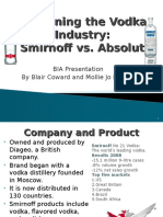 Smirnoff vs Absolut: Comparing Marketing Strategies