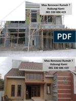 Renovasi Rumah Mungil Pasuruan 081 330 686 419 PDF