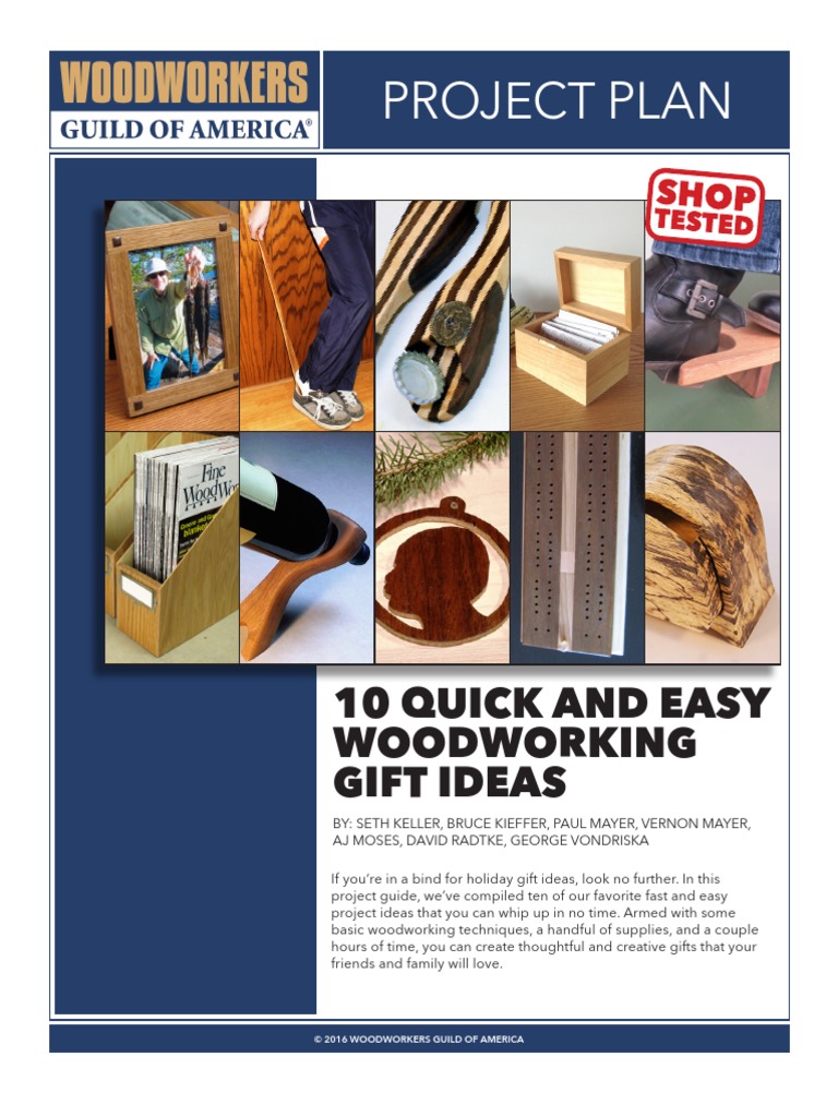 10 Quick and Easy Woodworking Gift Ideas | Woodworking | Wood