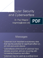 Computer Security and Cyberwarfare