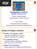 Congestion Control: Reading: Sections 6.1-6.4