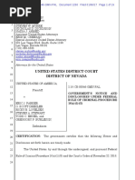 Government [1250 Main] Expert Witness List