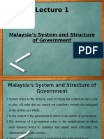 UNIT 1 Lecture 1 MALAYSIAN STRUCTURE AND YDP