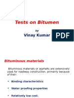 Bitumen Testing Method