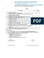 Checklist Cuci Tangan Rs. Kartini Fix