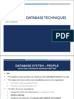 Advanced Database Techniques: Lecture#03