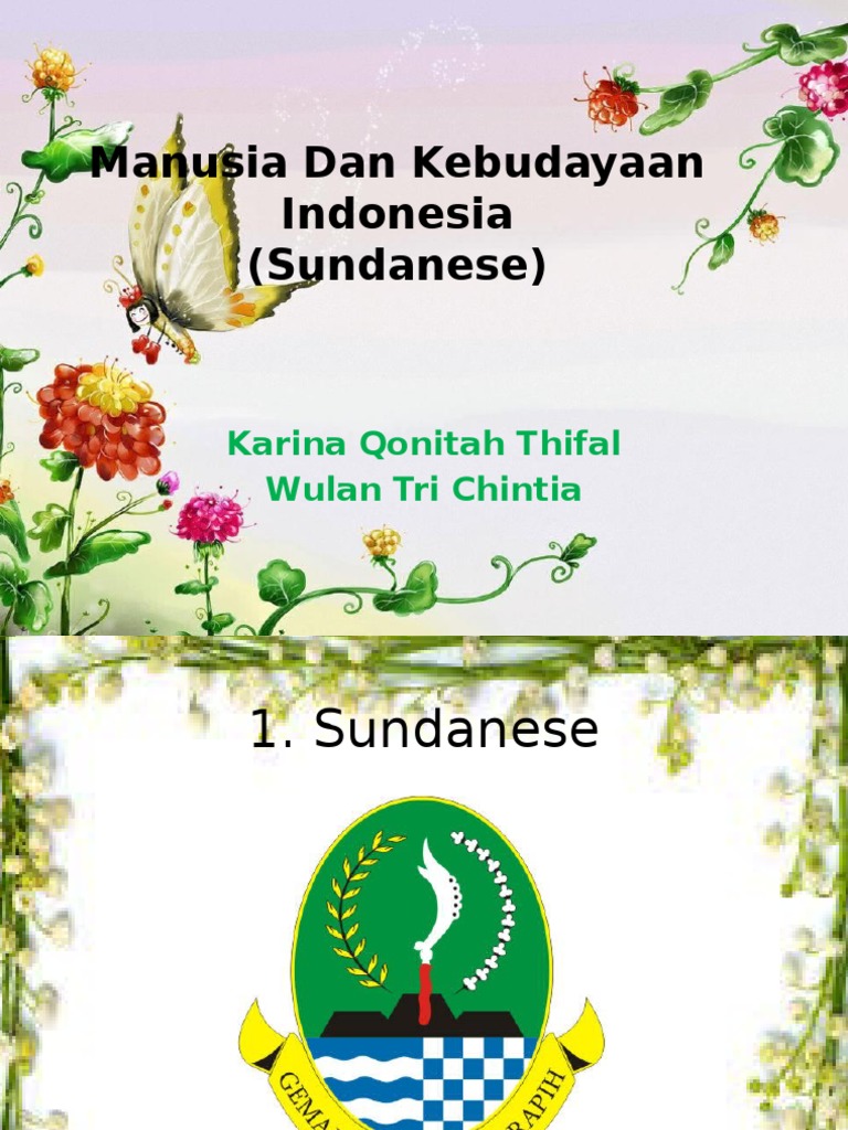 Sundanese Culture and Ethnic Identity | PDF | Java | Indonesia