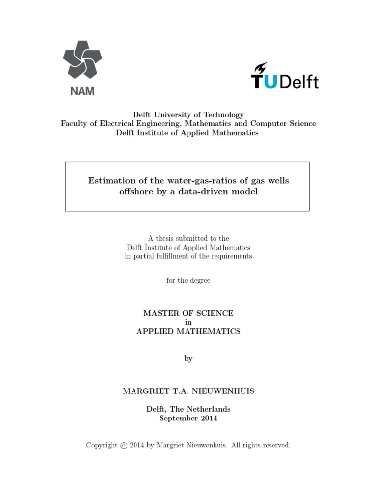 MScthesis MTANieuwenhuis Final | PDF | Mathematical Optimization ...