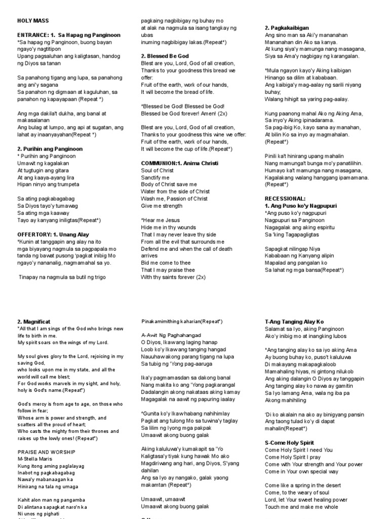 Vigil Songs vigil songs