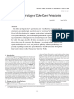 Recent Technology of Coke Oven Refractories: Technical Report