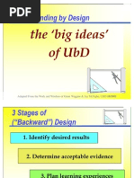 The Big Ideas of UbD