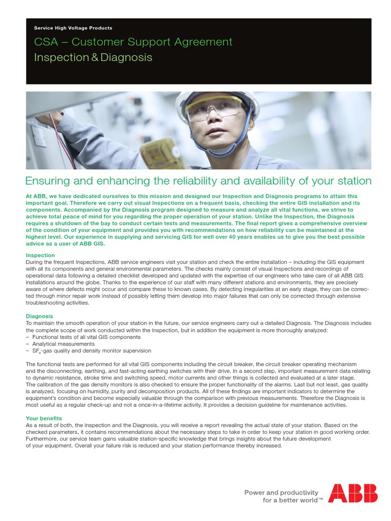 CSA Diagnose and Inspektion 1HC0089376 E01 AA | PDF | Reliability ...