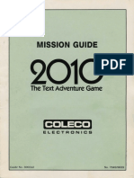 Mission Guide: The Text Adventure Game
