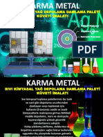 Kimyasal Havuzu Sivi Toplama Stoklama Biriktirme Akinti Dokuntu Kabi Imalati KARTMA METAL