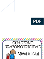 Cuadernillo Grafomotricidad Inicial 2