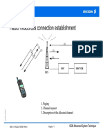 Radio Resources Connection Establishment: 1. Paging 2. Channel Request 3. Description of The Allocated Channel