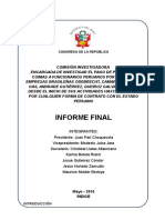 Informe Comisión Lavajato