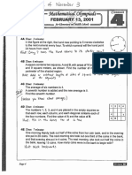 M.O.E.M.S Practice Packet 2001