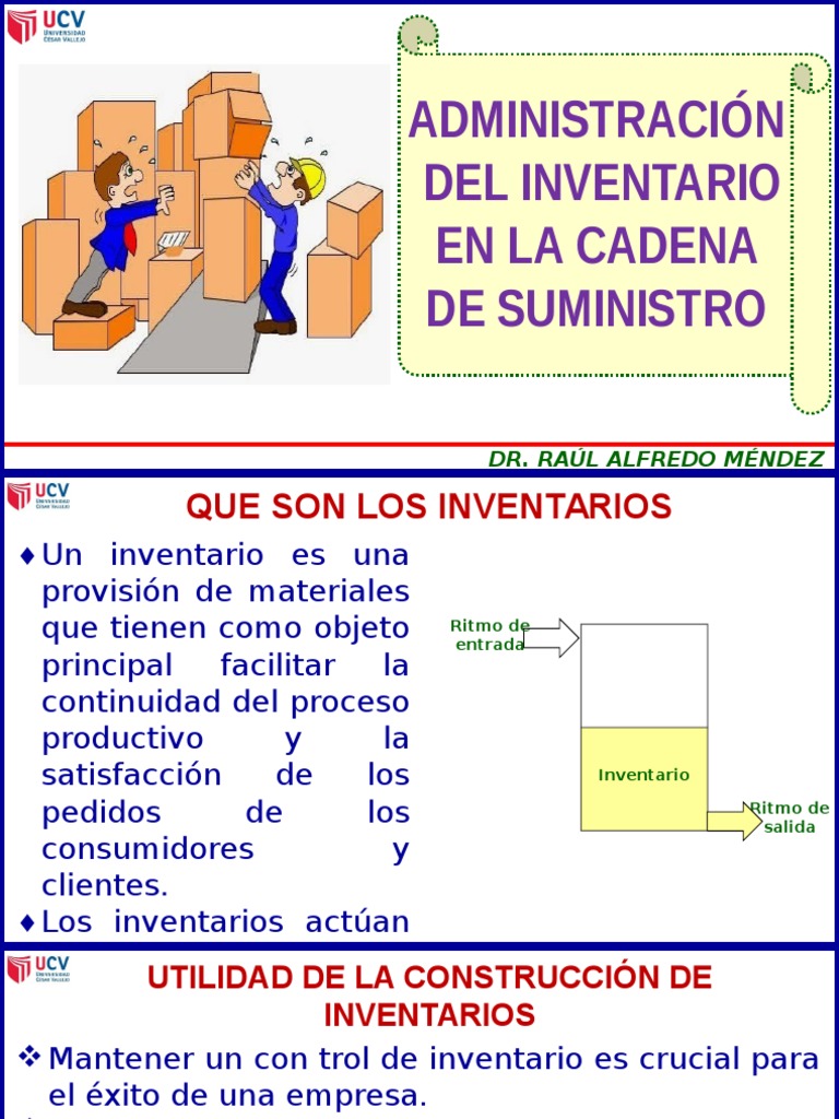 Administración Del Inventario en La Cadena de Suministro | PDF ...