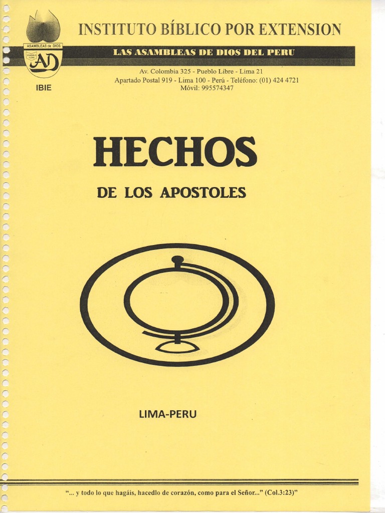 Hechos De Los Apostoles Pdf Evangelio De Lucas Pablo El Apóstol