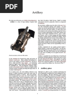 Artillery