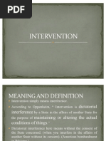 Intervention
