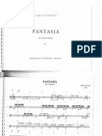 Aldo Clementi - Fantasia For Guitar Quartet 1987 PDF