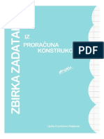 Zbirka Zadataka - Proracun Konstrukcija-Za Net