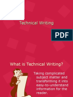 Tech Writing