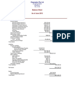 Standard Balance Sheet PDF