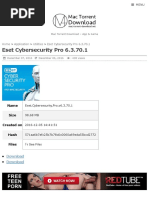 Eset Cybersecurity Pro 6.3.70.1 | Mac Torrent Download