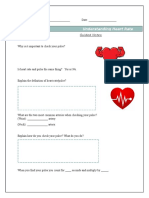 Undersanding Heart Rate GUIDED NOTES