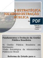 Gestão Estratégica Na Administração Pública