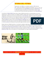 Historia Del Fútbol