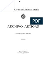 Caratula de Archivo Artigas - Tomo33 - Pivel Devoto