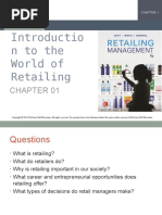 Chapter 1-Introduction To The World of Retailing