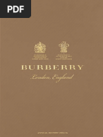 Burberry Annual Report 2015-16