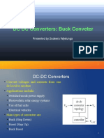 DC DC Converters: Buck Conveter: Presented By:sudeera Wijetunga