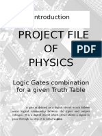 Physics Investigatory Project