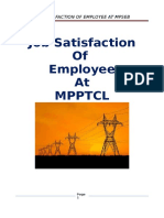 Job Satisfaction of Employee at Mpseb Ggits