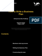 How to Write a Business Plan