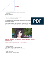 Katawa Shoujo Bad Ending