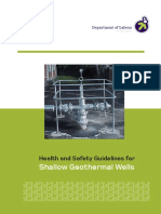 Health and Safety Guidelines for Shallow Geothermal Wells