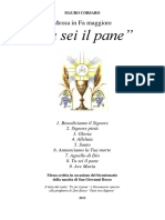 Messa in Fa Maggiore Corsaro Tu Sei Il Pane