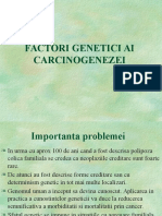 Factori Genetici Ai Carcinogenezei