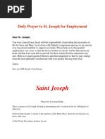 Prayers To ST Joseph PDF