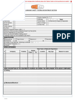 Candidate Summary Sheet