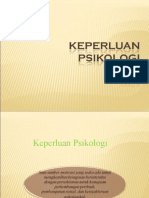 Keperluan Psikologi