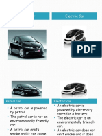Petrol Car Electric Car