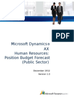 PS Demo Script - Forecast Positions